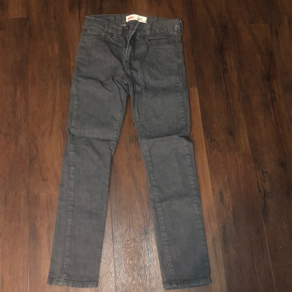 Levi’s 510 washed black jeans